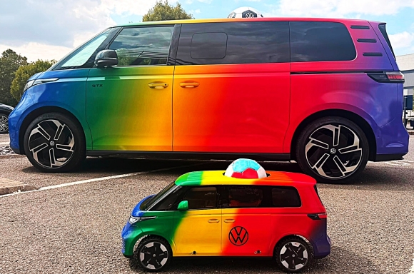 Buzzing to be back! Volkswagen Group UK joins forces with Volkswagen Financial Services UK to sponsor MK Pride Festival