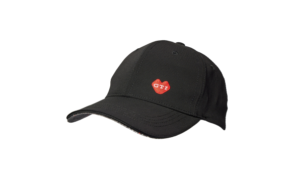 GTI baseball cap with heart-shaped design