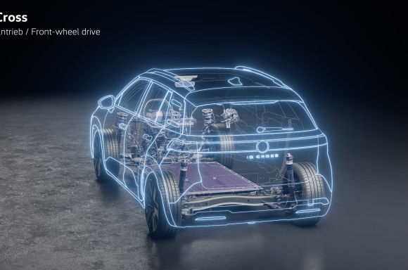 ID. Cross front-wheel drive