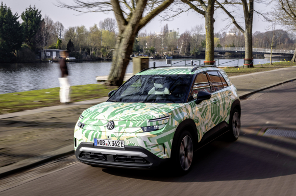 Camouflaged electric ID. Cross in Amsterdam