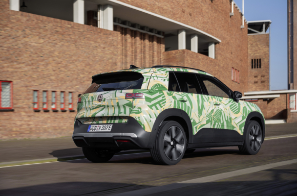Camouflaged electric ID. Cross in Amsterdam