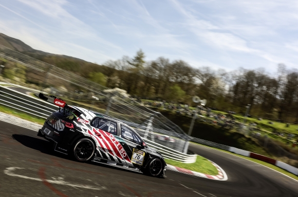 Golf GTI Clubsport 24h in '50 Years of GTI' design for the Nürburgring race 