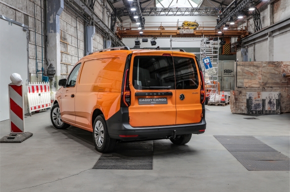 Production starts on the new Caddy: Straight off the production line with a fresh new look