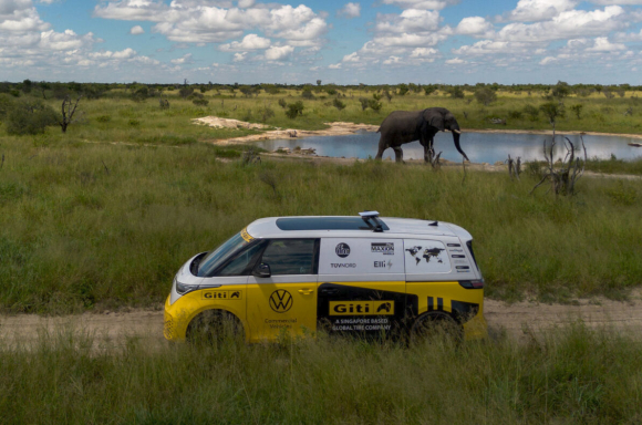 World Record™ with the ID. Buzz: “Most countries visited in a continuous journey by a battery powered electric vehicle”