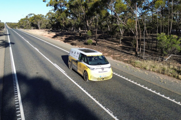 World Record™ with the ID. Buzz: “Most countries visited in a continuous journey by a battery powered electric vehicle”