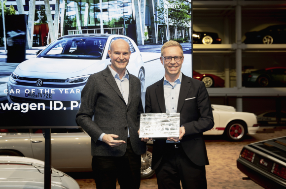 Jens Meiners (left) and Kai Grünitz at the GCOTY awards ceremony