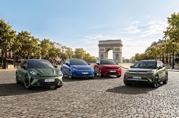 Successful market launch of the Electric Urban Car Family: CUPRA Raval, Volkswagen ID. Polo, Škoda Epiq and Volkswagen ID. Cross together for the first time at the Paris Motor Show
