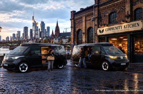 Volkswagen Commercial Vehicles showcases flexible autonomous ID. Buzz platform at NVIDIA GTC Berlin